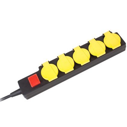 Prelungitor de exterior 5 cai 3M(3G1.5MM2) IP44 V-TAC SKU-8813