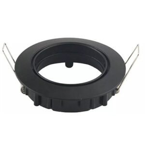 Corp spot rotund GU10 negru V-TAC SKU-8955