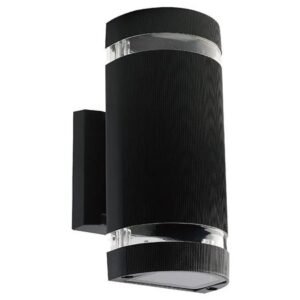Lampa perete soclu E27 IP44 – negru V-TAC SKU-93573