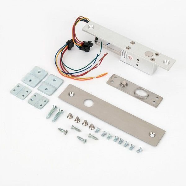Mini bolt electric incastrabil, fail-safe cu monitorizare si temporizare SL-133