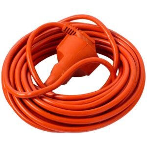 Prelungitor fisa-cupla 30m, 3x1mm2, portocaliu Strohm SM-PFS-30M
