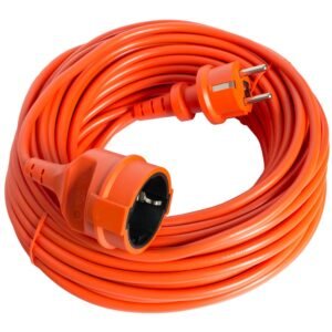 Prelungitor fisa-cupla 20m, 3×1.5mm2, portocaliu Strohm SM-PR-20 / 5948833102797