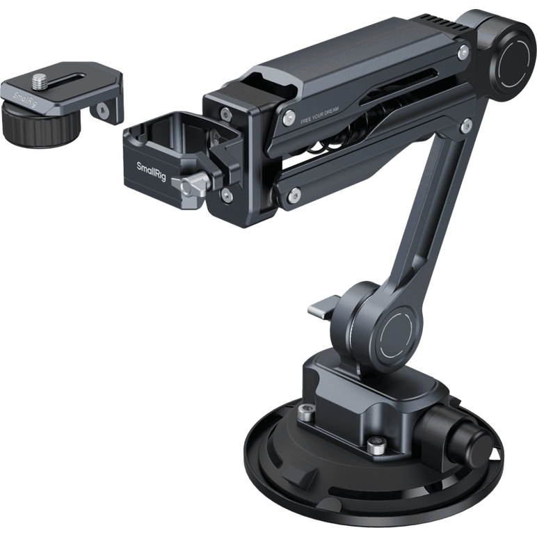 Smallrig 5123 Mini Shock Absorber Arm for DJI Osmo Pocket 3/GoPro HERO13/Insta360 X4 – Default Title