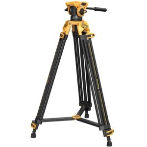 SmallRig 5523 Video Tripod with Heavy-Duty Fluid Head AD-01 (BumbleBee Edition） – Default Title