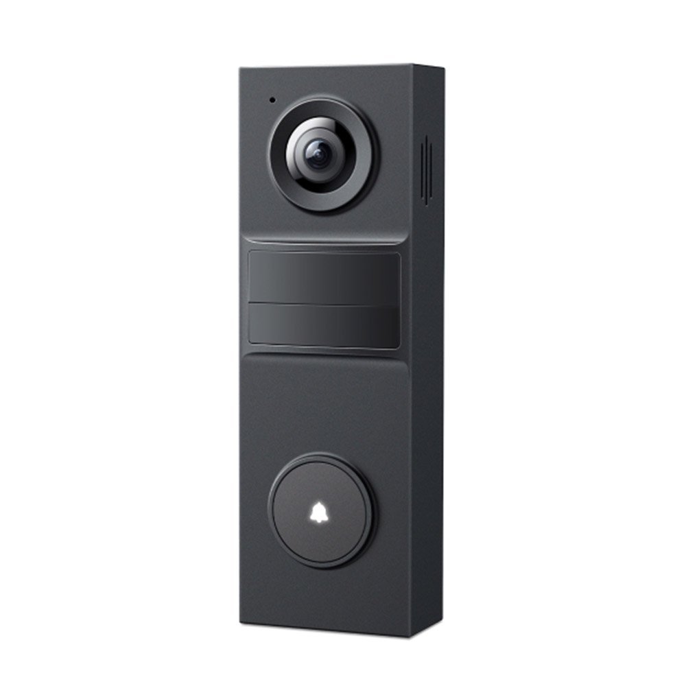Sonerie video smart WiFi TP-Link TAPO D205, 3 MP, 2.4 mm, IR 8 m, microfon si difuzor, slot card, aparent, detectie miscare, PIR, acumulator 5200 mAh, vizualizare de pe telefon