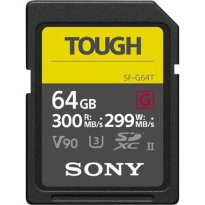 Sony Tough SF-G 64GB UHS-II SDXC 300MB/s V90 – Default Title