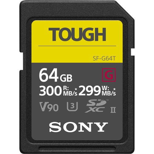 Sony Tough SF-G 64GB UHS-II SDXC 300MB/s V90 – Default Title