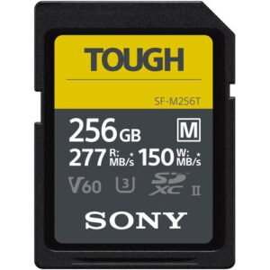 Sony Tough SF-M 256GB UHS-II SDXC R277/W150 V60 – Default Title
