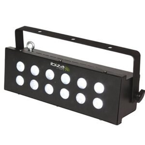 Stroboscop UV 12X3W DMX Ibiza Light STROBE12.3UV