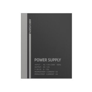 Sursa alimentare sisteme control acces Hikvision DS-K7M-AW24, 12V DC, 24W, 5A, protectie supratensiune