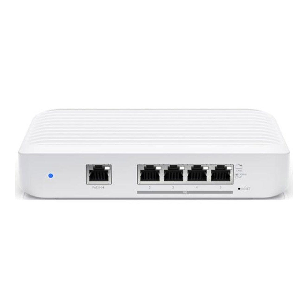 Switch 5 porturi Gigabit Ubiquiti UniFi Flex XG USW-FLEX-XG-EU ,1x port PoE input, cu management