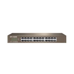 Switch cu 24 porturi Gigabit IP-COM G1024D, 10/100/1000 Mbps, MAC 8K, fara management