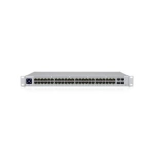 Switch rackabil Gigabit Ubiquiti UniFi USW-48, 48 porturi, 4x SFP, 52 Gbit/s, Layer 2, cu management