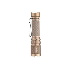 Lanterna profesionala Acebeam TAC AA 2.0 Desert, 900 lumeni, 360 m