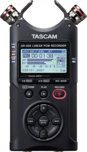 Tascam DR-40X Recorder Audio 4 Canale Interfata USB – Default Title