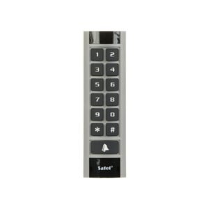Tastatura de partitie cu cititor proximitate Satel Integra CR-MF5, Mifare, 13.56 MHz, sonerie, card, cod PIN
