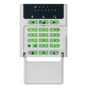 Tastatura LED Teletek Eclipse LED8, 1 partitie, 8 zone, 1 intrare