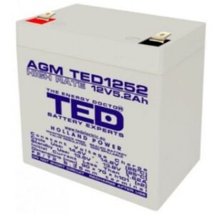 Acumulator AGM VRLA High Rate TED003287 12V, 5,2A TED1252