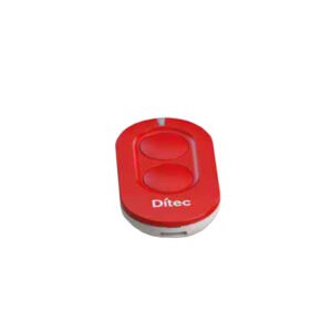 Telecomanda Ditec ZEN2R, 2 canale, 433.92 MHz, 150 m, rosu