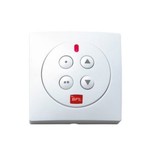 Telecomanda radio de perete cu 4 canale BFT P121028, 433 MHz, cod rulant