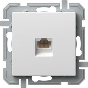 Logiq Priza Date 1P RJ45 CAT5e Alb, TEM Modul TEM-KQ37PWXO-U