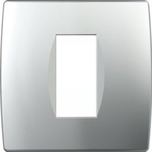 Modul Soft Rama 1/2M IP20 Argint, TEM Modul TEM-OS10ES-U