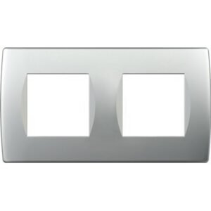Modul Soft Rama 2x2M IP20 Argintiu, TEM Modul TEM-OS24ES-U