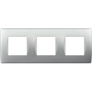 Modul Soft Rama 3x2M IP20 Argintiu, TEM Modul TEM-OS26ES-U
