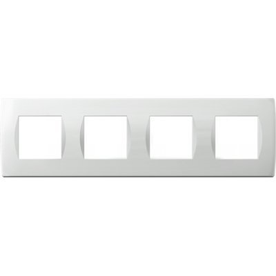 Modul Soft Rama 4x2M IP20 Alb, TEM Modul TEM-OS28PW-U