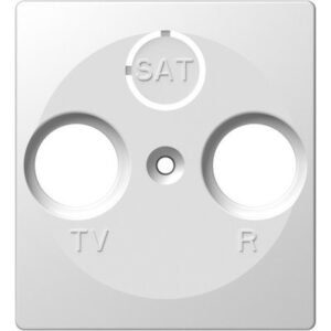 Ekonomik Placa Priza TV alba, TEM Modul TEM-PE10PW-U