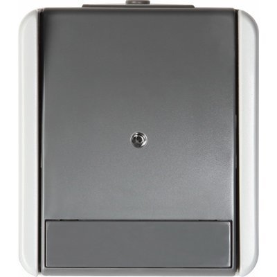 Fontana Int. Simplu 1P 10A IP44 Gri, TEM Modul TEM-SF10GYTI-U