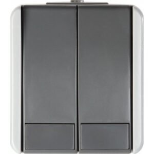 Fontana Int. Monopolar Serie 1P 10A IP44 Gri, TEM Modul TEM-SF50GY-U