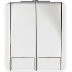 Fontana Int. Cap scara 2P 10A IP44 Alb, TEM Modul TEM-SF63PW-U