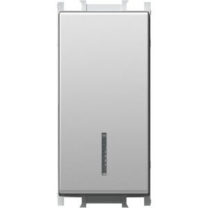 Modul Int. Simplu 1M 16A IP20 Argintiu, TEM Modul TEM-SM10ESIN-U