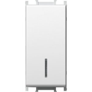 Modul Int. Simplu 1M 16A IP20 Alb, TEM Modul TEM-SM10PWIN-U