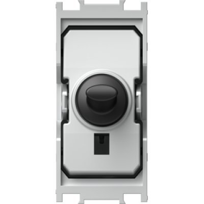 Modul Edge Intrerupator pin simplu 16AX 250V~ 1M negru, TEM Modul TEM-SP10PB-U