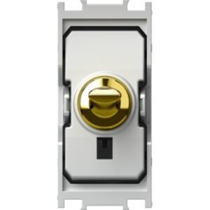 Modul Edge Intrerupator pin simplu 16AX 250V~ 1M auriu, TEM Modul TEM-SP10PG-U