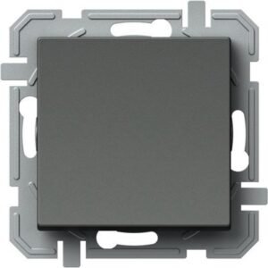 Logiq Intrerupator Cruce 1P 10A 250V Antracit, TEM Modul TEM-SQ70ATXO-U