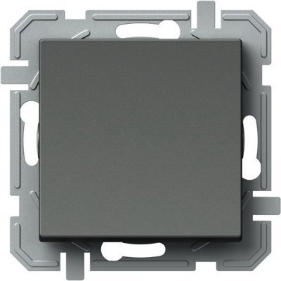 Logiq Intrerupator Cruce 1P 10A 250V Antracit, TEM Modul TEM-SQ70ATXO-U