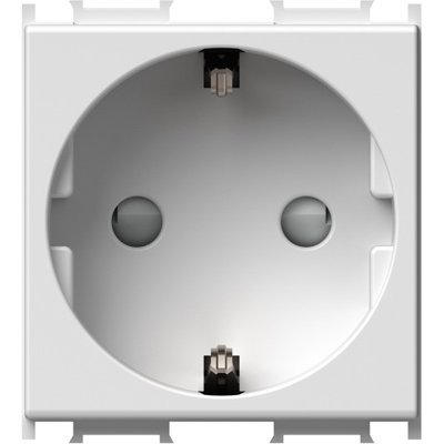 Modul Priza SCHUKO+KS2P+E 16A 250V~ 2M, TEM Modul TEM-VM10AW-U