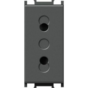 SOCKET EURO+KS2P 10A 250V~ 1M , TEM Modul TEM-VM20AT-B