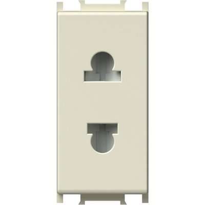 Modul Priza S. EURO 1M 16A ST IP20 Crem, TEM Modul TEM-VM21IW-U