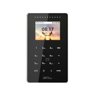 Terminal de control acces si pontaj WiFi TCP/IP Zkteco ACO-SC800-12-W-B-ZK, 13.56 MHz, Wiegand, tastatura, ecran LCD 2.4 inch, 50000 utilizatori, 200000 evenimente