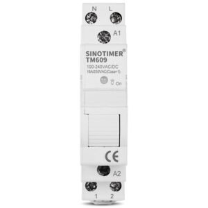 Siguranta electrica, Sinotimer, comutator temporizat monofazat, control Wifi, 230V AC 50-60Hz, 16A, TM609-16A