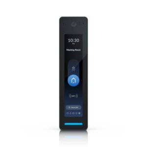 Cititor de proximitate IP cu touchscreen si recunoastere faciala Ubiquiti G3 Reader Pro, metoda acces prin card/PIN/facial/NFC 13.56MHz/aplicatie mobila, PoE, ecran 4.7 inch, microfon si difuzor, negru