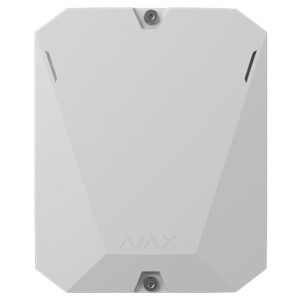 Unitate centrala wireless Ajax Hub BP, 9 partitii, 100 dispozitive, 2x SIM, 2G/3G/LTE, Grad 2, alb