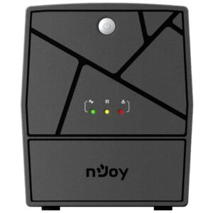 UPS NJOY Keen 1000, 1000 VA/600W, Line-interactive, 4 Prize Schuko cu Protectie, Repornire Automata, Reglaj Automat al Tensiunii UPLI-LI100KE-CG01B