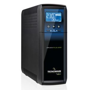 UPS cu 8 prize IEC Tecnoware EXA PLUS FGCEXAPL2102IEC, 2100 VA, 1470 W, AVR, display LCD, cu management