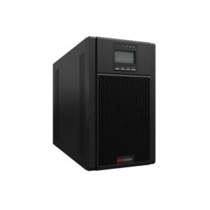 UPS online monofazat cu dubla conversie Hikvision DS-UPS02K48-R-TS, 2000 VA, 1800 W, unda sinusoidala pura, 4x acumulatori 12 V/9 Ah, LCD, autonomie extensibila