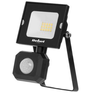 Reflector LED 10W cu senzor de miscare 10W 6500K 230V REBEL URZ3622